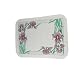 Dinex DX5081E202733 Paper Iris Garden Tray Cover with Straight Edge/Small Corner, 18" Length x 11" Width, Size E (Case of 1000)