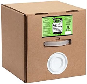 5 Gallon Sweetgrass Castile Liquid Soap Cubetainer