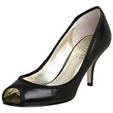 Guess Women'S Pearls Peep Toe Mid Heel