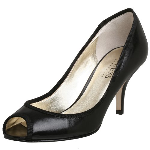 Click here to buy Guess Ladies Pearls Peep Toe Mid Heel by Guess.