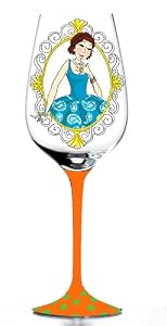 Now I Take a Pill Stemware Glass