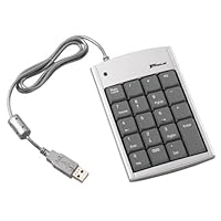 Targus PAKP004U USB Numeric Keypad with 2-port Hub
