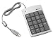 Targus PAKP004U USB Numeric Keypad with 2-port Hub