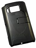 エアーズジャパン(AIR'S JAPAN) X Porter VanGuard <strong>docomo</strong> P-07C専用 スタンド付きセミハードケース ブラック AC-P07C-S-BK