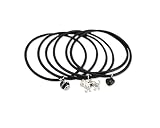 Twilight New Moon "Edward Lion" Jelly Bangle Bracelet with Charms