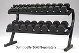 Deluxe 2-Tier Dumbbell Rack