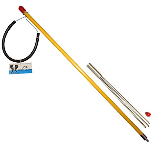 JCS 2 Foot Fiberglass Pole Spear with 12" Paralyzer Tip