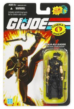 41Qmtgje76L G.I. JOE Hasbro 3 3/4 Wave 9 Action Figure Storm Shadow Black