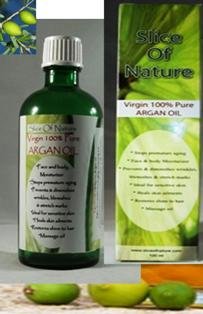Slice of Nature© Virgin Argan Oil. 100% Pure 