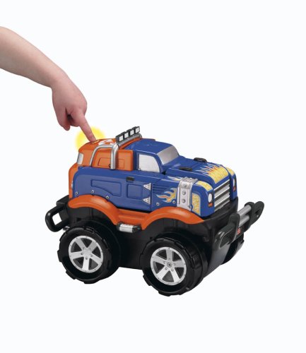 Childrens Toyshop  Toys : Fisher-Price Motorized King Car-nivore