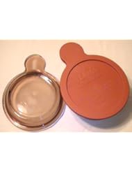 Corning Visions Amber Heat n Eat Grab-It w/Glass & Plastic Lid - 3 Pcs.