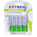 4 x AA (LR6,MN1500, R6) Rechargeables 2900 mAh AA ULTRA HIGH CAPACITY - AN AMAZON TOPSELLER !
