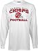Search : Kansas City Chiefs White Stacked Helmet Long Sleeve T-Shirt