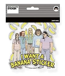 Metalocalypse Dethklok I Want a Banana Stickers