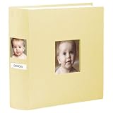 Side Photo Album in Yellow by Pearhead