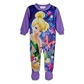 Infant Girls' Tinkerbell Blanket Sleeper - Purple