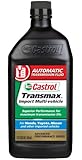 Castrol 06814-6PK Transmax Import Multi-Vehicle Automatic Transmission Fluid - 1 Quart, (Pack of 6)