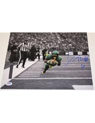 DEANTHONY THOMAS SIGNED AUTOGRAPHED OREGON DUCKS 11x14 PHOTO PSA/DNA #W14673