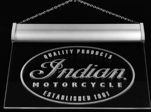 D214-r Indian Motorcycle Service Neon Light Sign