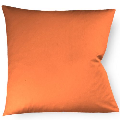 fleuresse Kissenbezug colours 9100-5215, 80x80 cm, Mako Satin, Farbe Terra, 100% Baumwolle, mit Rei&szlig;verschluss