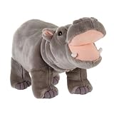 Buy : Plush Standing Hippo 14"