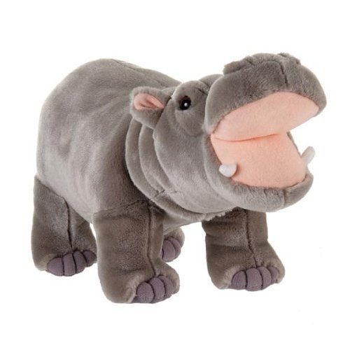 Fiesta Plush Standing Hippo 14