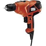 Black & Decker DR250B 5.2 amp 3/8-inch VSR Drill/Driver with Storage Bag