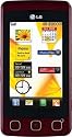 LG KP500 Cookie Wine Red Original