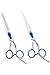 Designed in NYC, Barber Approved,Worry Free Goodie Cobalt Molybdenum Scissors FULL SET,6.5-Inch,Crafted to fit Both American And Asian Finger Size