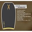 Custom X David Hubbard Model Polypro, Stringer 41.5" Bodyboard
