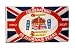 Flagge Großbritannien Diamond Jubilee of Queen Elizabeth II 60. Kronjubiläum - 90 x 150 cm