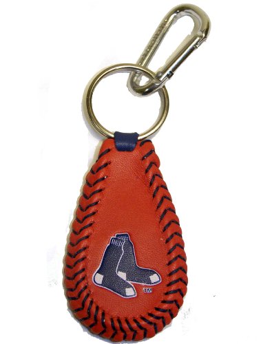 MLB Boston Red Sox Team Color Baseball Keychain