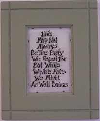 Small Framed Verse - Party Verse