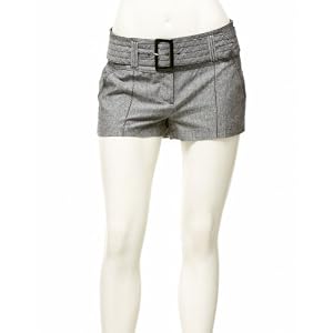Buy 2b Trapunto Stitched Belted Short by bebe