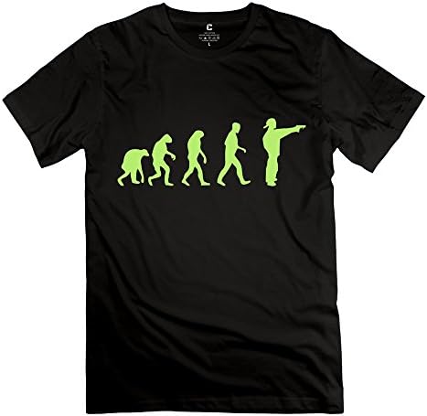 Cool O-Neck Gangster Evolution T Shirts For Adult