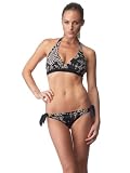 BANDED HALTER TOP - IKAT