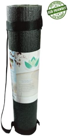 Zen Active Non-Slip Yoga Mat ✮ Extra Thick 1/4" (7mm) ✮ Environmentally Friendly Exercise Mat w/ Strap ✮ Best Yoga Mat for Home and Travel ✮ Extra Long 72" Memory Foam Is Good For Your Knees And The Earth ✮ 100% Money Back Guarantee