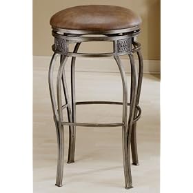 Click here to buy Montello Backless Bar Stool 30hx18d Old Steel by Home Decorators Collection.