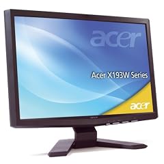 Acer X193WCdb 48.3 cm (19 Zoll) TFT Monitor (VGA,DVI, Kontrastverhältnis 50000:1, Reaktionszeit 5ms)