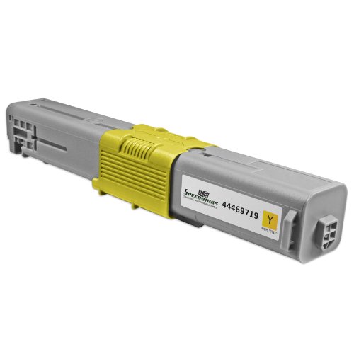 Speedy Inks - Okidata Compatible 44469719 (Type C17) High Yield Yellow Laser Toner Cartridge for use in Oki C331dn, Oki C530dn, Oki C531dn, Oki MC362W, Oki MC561, Oki MC562w, Oki MC890, Oki MC950, & Oki MC950 MFP