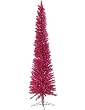 7.5' Very Raspberry Pencil Tinsel Artificial Christmas Tree