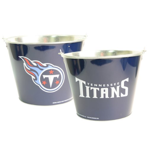 Tennessee Titans Beer Bucket (Holds 8 Long Necks + Ice)