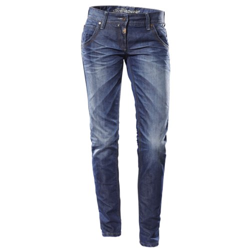 Timezone Damen Jeanshose/ Lang Comfort Fit, 16-5338, Gr. 32/32, Blau (3304 blue light wash Preisvergleich