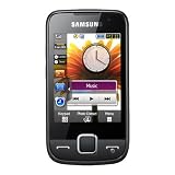 Samsung Preston S5600W Orange Pre-Pay Mobile Phone including £10 Airtime - Black