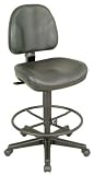 Drafting Chair Premo Blk Leath