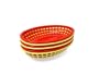 Tablecraft 6Pak Red/Yellow 9" Baskets Pack Of 6