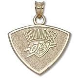 10kt Oklahoma City Thunder 5/8 inch Pendant/10kt Yellow Gold