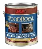 ACE PAINT DIVISION 165A170-1 WOOD ROYAL EXTERIOR 100% ACRYLIC LATEX SEMI- TRANSPARENT STAIN (PACK OF 2)
