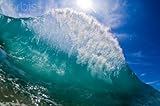 IMAGE OF Wallmonkeys Peel and Stick Wall Decals - Shorebreak Wave - 60