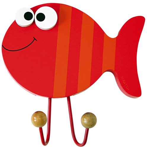 Childrens Toyshop  Toys : Red Fish Coatrack